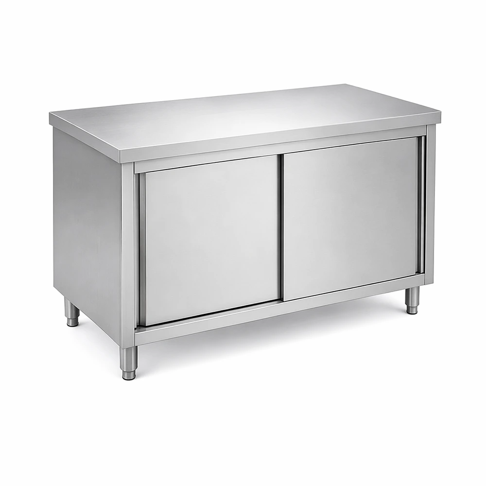 Zatvoreni INOX stolovi po mjeri — Inox Plus